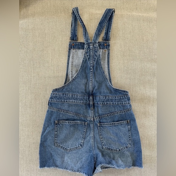 Madewell Adirondack Denim Shortalls - Picture 4 of 7